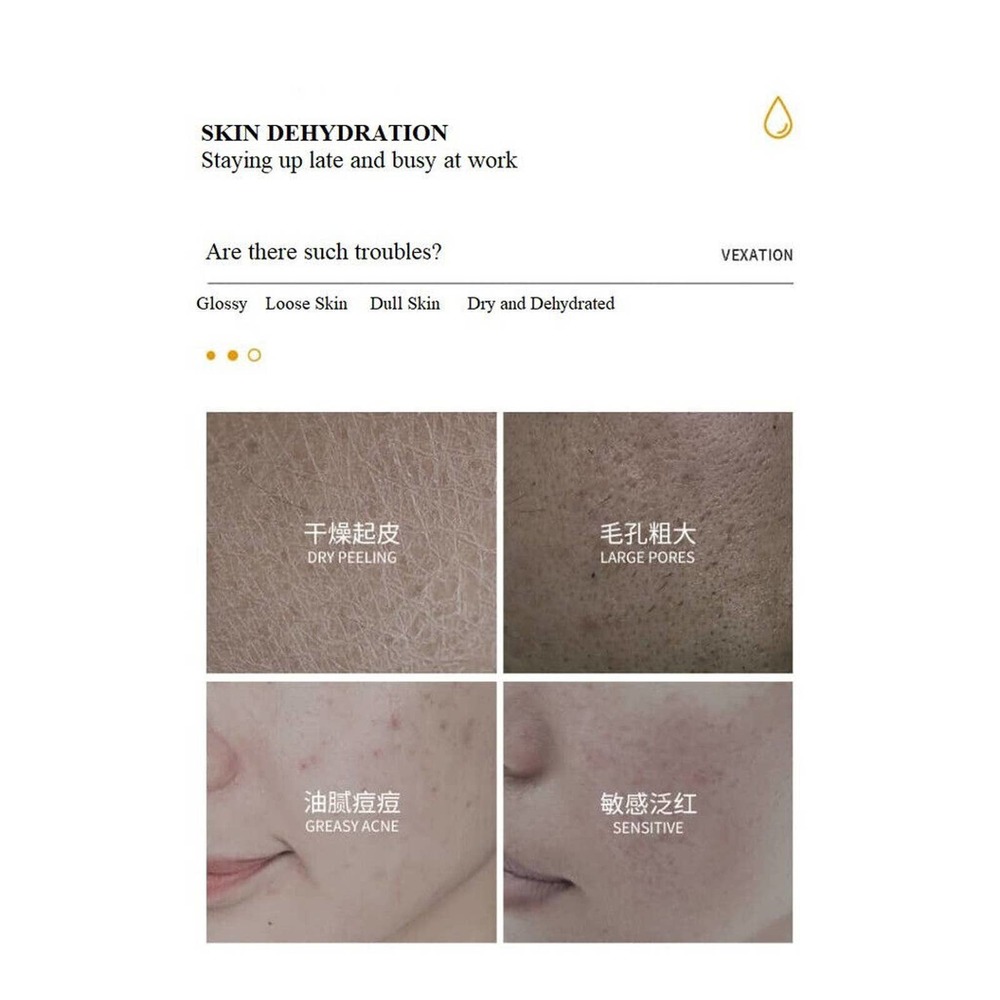 SENANA Golden Yeast Sleeping face Mask Frozen Film delicate rosy clear skin - Picture 8 of 8